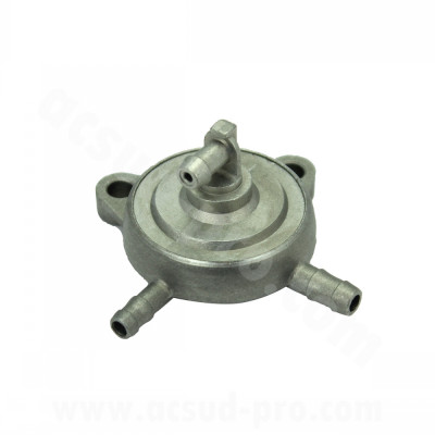 Robinet essence adaptable diamètre 15mm pour maxi scooter 125cc Peugeot Elyseo