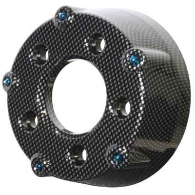 Embout de pot adaptable carbone pour maxi scooter 500cc Yamaha TMAX après 2001