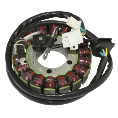 Stator allumage adaptable 18 pôles pour maxi scooter 400cc Suzuki Burgman 2003-2006