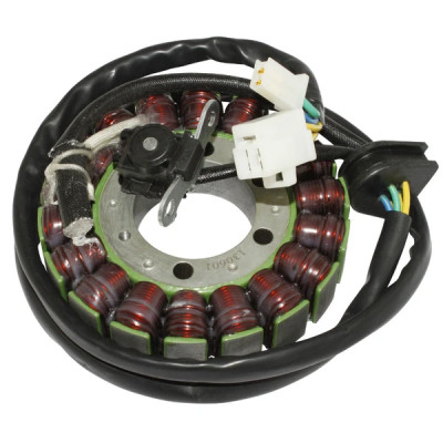 Stator allumage adaptable 18 pôles pour maxi scooter Suzuki 650 Burgman 2003-2012
