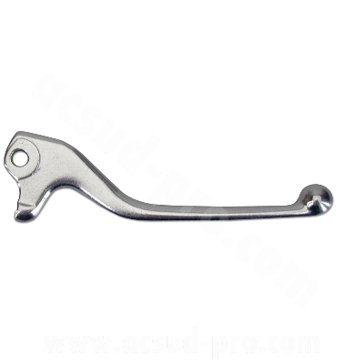 Levier de frein droit adaptable Aluminium poli MBK 50 BOOSTER 2004+, YAMAHA 50 BW'S 2004+