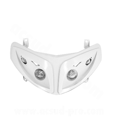 Double optique adaptable 4 lampes halogène pour scooter Peugeot Speedfight 2