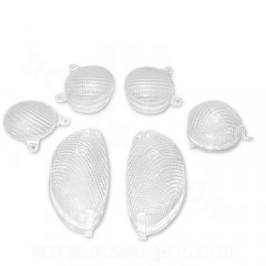 Cabochons clignotants adaptable transparents x6 Yamaha Majesty 1999-2002
