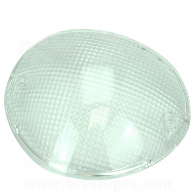 Cabochon feu arrière adaptable transparent Piaggio 50cc + 125cc