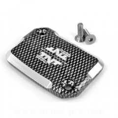 Couvercle réservoir freins adaptable carbone MBK 50 Booster 2004-2017 / Yamaha 50 BWS 2004-2017