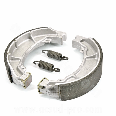 Machoire de frein arrière adaptable Ø130 x 28 Yamaha 125 Majesty 1998-2000, YBR 2005-2010, MBK 125 Skyliner 1998-2001 (OEM: 3FAW253A0000)