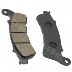 Plaquettes de frein adaptable avant pour maxi scooter Honda SH 125 / 300CC et Suzuki Burgman 125 (2007-2013)
