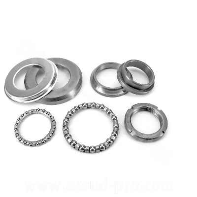 Jeu de direction adaptable 7 pièces (OEM : 56002R + 56003R) pour scooter 50-200cc Piaggio