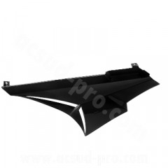 Capot arrière gauche adaptable noir pour Derbi Senda, DRD, Xtrem 50 à boîte 2000-2011