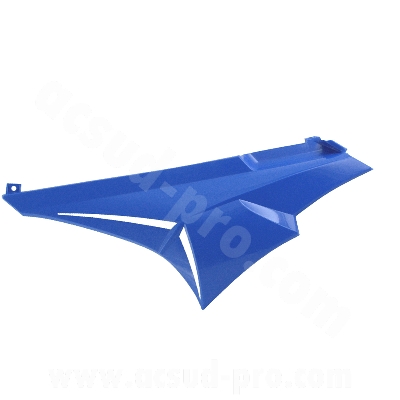 Capot arrière gauche adaptable bleu pour Derbi Senda DRD / Xtrem 2000-2011
