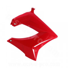 Habillage réservoir droit adaptable rouge pour Derbi Senda DRD / XTREM 2000-2011