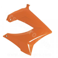 Habillage réservoir droit adaptable orange 50 à boîte Derbi Senda DRD / XTREM 2003