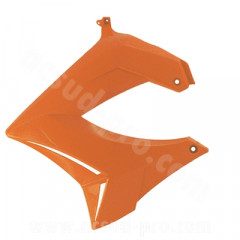 Habillage réservoir gauche adaptable orange 2003 pour Derbi Senda DRD / XTREM
