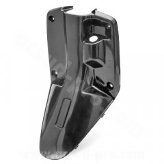 Protège jambes adaptable noir à peindre pour scooter MBK 50 Booster 1999-2003 / Yamaha 50 BWS 1999-2003