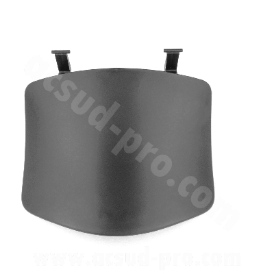 Plaque cache tablier arrière adaptable à peindre (OEM: 622899000P) pour scooter Piaggio LX 50