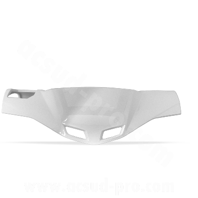 Couvre guidon adaptable blanc MBK 50 BOOSTER 2004> / YAMAHA 50 BWS 2004>