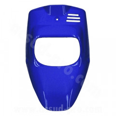 Tablier avant adaptable bleu métal MBK 50 Booster 1999-2003 / Yamaha 50 BWS 1999-2003