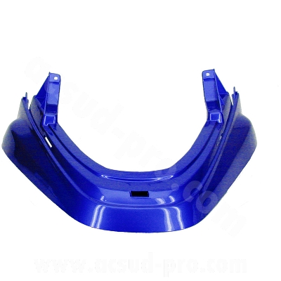 Dessus de garde boue adaptable bleu métal pour scooter MBK 50 Booster 1999-2003 / Yamaha 50 BWS 1999-2003