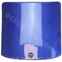 Trappe moteur adaptable bleu métal pour scooter MBK 50 Booster 1999-2003 / Yamaha 50 BWS 1999-2003
