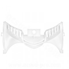 Grille avant adaptable blanche pour scooter Piaggio Zip 50 2T AC / LC 4T