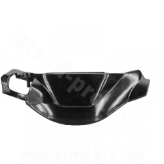 Couvre guidon adaptable noir à peindre pour scooter MBK Booster (à partir de 2004) et Yamaha BWS (à partir de 2004)