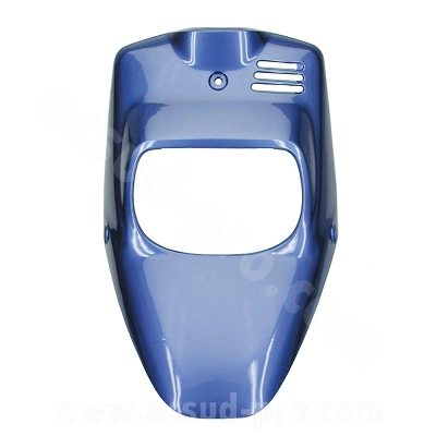 Tablier avant adaptable bleu cocktail pour scooter MBK 50 Booster 1999-2003 / Yamaha 50 BWS 1999-2003