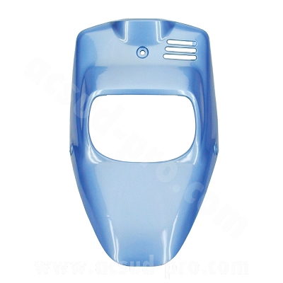 Tablier avant adaptable bleu hawaï MBK 50 Booster