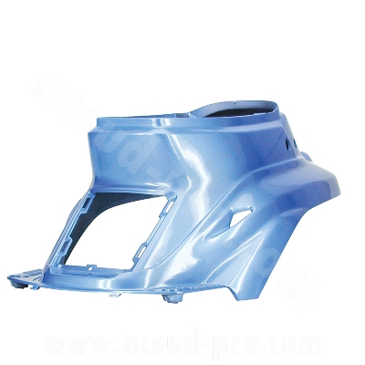 Coque arrière adaptable bleu Hawai pour MBK 50 Booster 1999-2003 / Yamaha 50 BWS 1999-2003