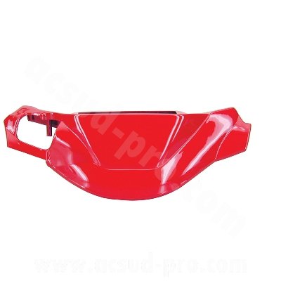 Couvre guidon adaptable rouge scuderia MBK 50 Booster 1999-2003 / Yamaha 50 BWS 1999-2003