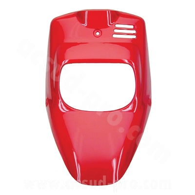 Tablier avant adaptable rouge scuderia MBK 50 Booster 1999-2003 / Yamaha 50 BWS 1999-2003