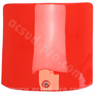 Trappe moteur adaptable rouge scuderia pour MBK 50 Booster 1999-2003 / Yamaha 50 BWS 1999-2003