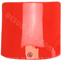 Trappe moteur adaptable rouge scuderia pour MBK 50 Booster 1999-2003 / Yamaha 50 BWS 1999-2003