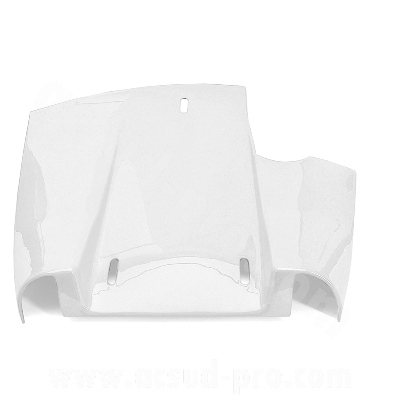 Passage de roue arrière adaptable blanc 1999-2003 pour MBK 50 Booster / Yamaha 50 BWS