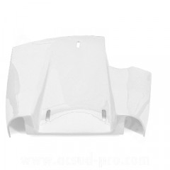 Passage de roue arrière adaptable blanc 1999-2003 pour MBK 50 Booster / Yamaha 50 BWS