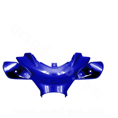 Couvre guidon adaptable bleu métal MBK Nitro / Yamaha Aerox