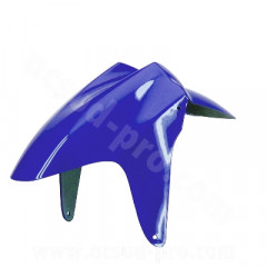 Garde boue avant adaptable bleu métal pour MBK 50 Nitro 1997-2012 / Yamaha 50 Aerox 1997-2012