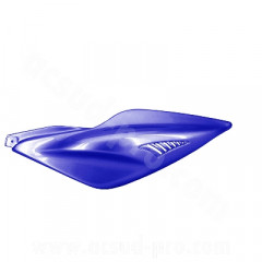 Capot arrière gauche adaptable bleu métal MBK Nitro / Yamaha Aerox