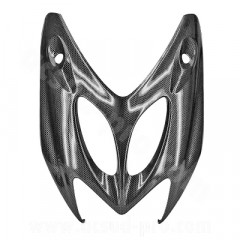 Tablier avant adaptable imitation carbone pour scooter MBK Nitro / Yamaha Aerox