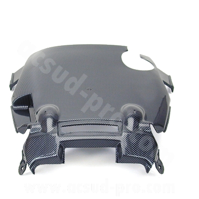 Passage de roue arrière adaptable imitation carbone pour scooter MBK Nitro / Yamaha Aerox