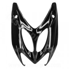Tablier avant adaptable noir métal pour scooter MBK Nitro / Yamaha Aerox