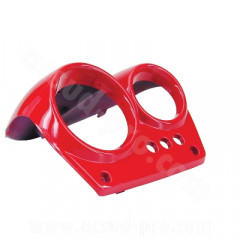Couvre compteur adaptable rouge SCUDERIA (OEM : 5BR-F6213-00) pour scooter MBK Nitro / Yamaha Aerox 1998-2012