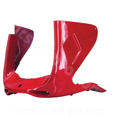 Tablier avant inférieur adaptable rouge scuderia pour scooter MBK Nitro / Yamaha Aerox
