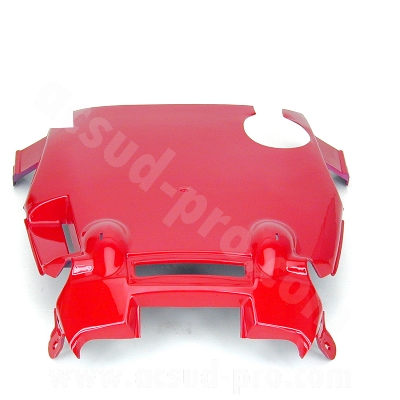 Passage de roue arrière adaptable rouge scuderia pour Yamaha Nitro / Aerox