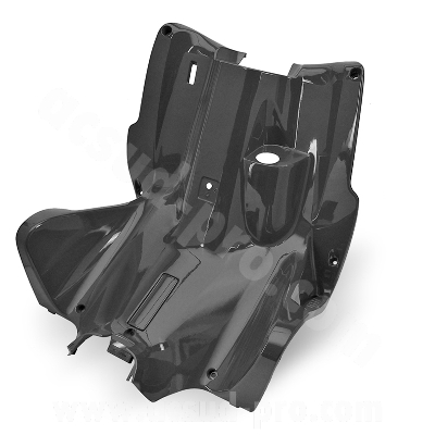 Protège jambes adaptable à peindre pour scooter MBK 50 Nitro 1997-2012 / Yamaha 50 Aerox 1997-2012