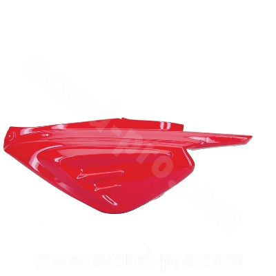 Capot arrière gauche adaptable rouge scuderia pour scooter MBK Booster Next / Yamaha BWS Next
