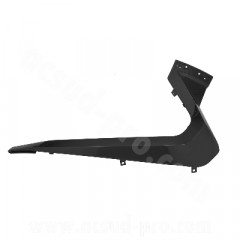 Dessous de tablier droit adaptable à peindre pour moteurs 125-250cc, modèles Yamaha XMAX 2006-2009 / MBK SKYCRUISER 2006-2009