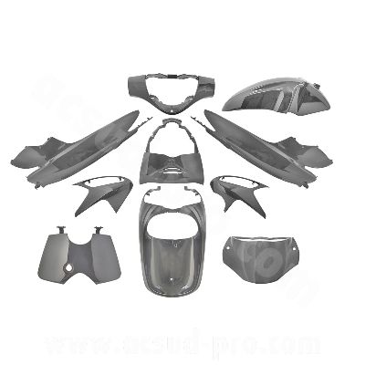 Kit carrosserie adaptable gris 10 pièces Honda SH 125/150cc 2005-2008