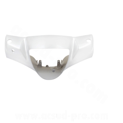 Couvre guidon adaptable blanc perle pour scooter Piaggio Liberty 50 / 125 / 150 / 200cc 2004-2014