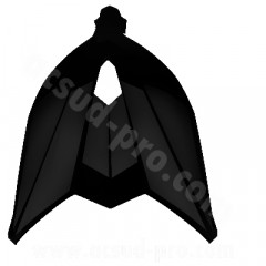 Tablier avant adaptable noir brillant 530cc Yamaha T-Max 2012-2014