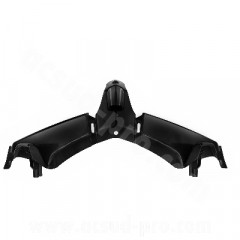 Raccord avant sous phare adaptable noir brillant 530cc Yamaha T-Max 2012-2014